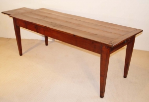 French Antique Cherry Dining Table