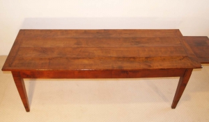 French Antique Cherry Dining Table