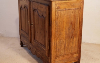 French Antique Pine Buffet / Sideboard, C 1780, right elevation