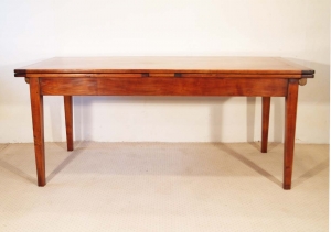 French Vintage double extending table side